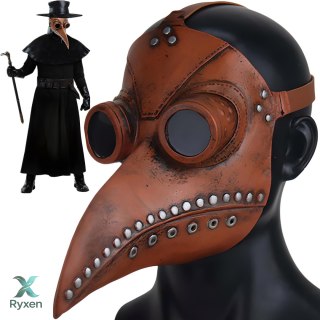 Maska doktor plaga kruka ptaka lateksowa na halloween przebranie cosplay -o176 RTO