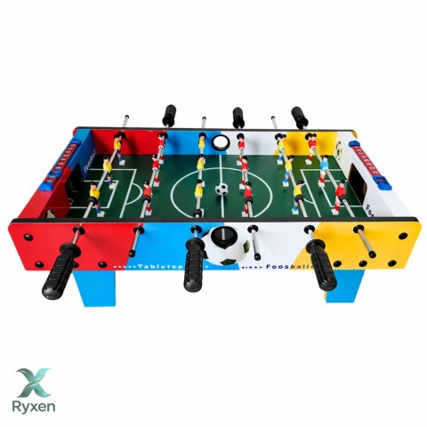 Mini Stół Do Piłkarzyków Gra Zręcznościowa Stołowa 2 Piłki Football 69 cm LEAN TOYS
