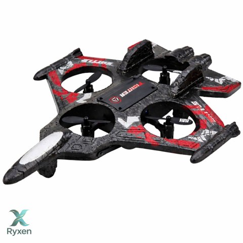 Myśliwiec Dron Fighter Samolot Zdalnie Sterowany RC Piankowy Akrobacje 360° LEAN TOYS