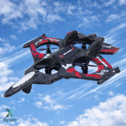 Myśliwiec Dron Fighter Samolot Zdalnie Sterowany RC Piankowy Akrobacje 360° LEAN TOYS