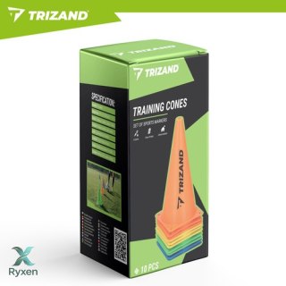 Pachołki treningowe 10szt. Trizand TRIZAND