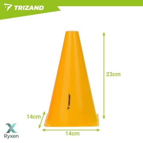 Pachołki treningowe 10szt. Trizand TRIZAND