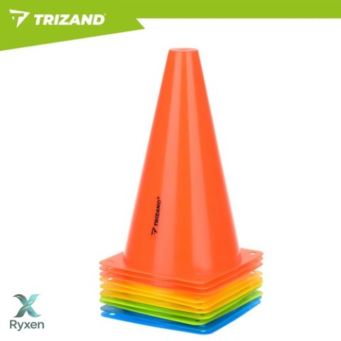 Pachołki treningowe 10szt. Trizand TRIZAND