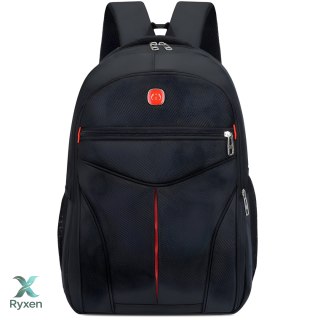 Plecak sportowy szkolny turystyczny czarny miejski tornister duży unisex RTO