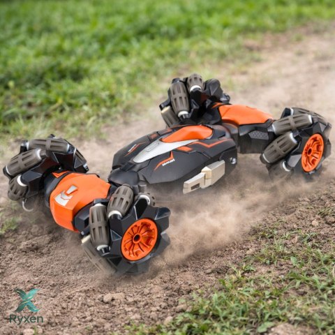 Samochód Zdalnie Sterowany RC Do Driftu Akrobacji Twist Pomarańczowy 1:16 LEAN TOYS
