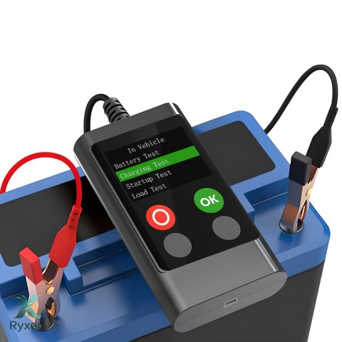 Tester miernik akumulatorów samochodowych samochodu baterii lcd 6v 20v -e656 RTO
