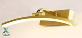 ZD200 Lampka ścienna łuk 60cm biała neutralna złoty ATL
