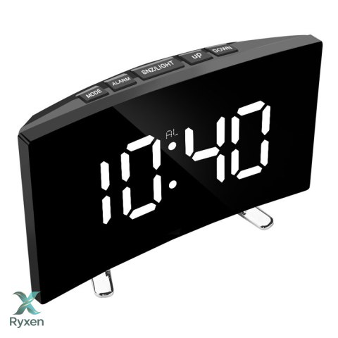 Zegar cyfrowy elektroniczny budzik led termometr -e738 RTO