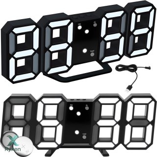 Zegar elegroniczny led budzik termometr alarm data - e290 RTO