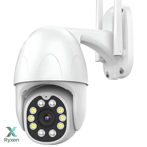 Zewnętrzna kamera obrotowa ip wifi zoom 2mpx + karta pamięci 32gb + adapter -e195 RTO