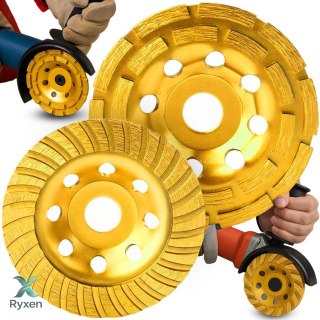 2x tarcza diamentowa do szlifowania betonu 125mm prędkość 80m/s zestaw 2szt- or011168 RTO