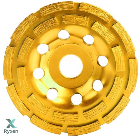 2x tarcza diamentowa do szlifowania betonu 125mm prędkość 80m/s zestaw 2szt- or011168 RTO