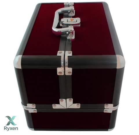 CA4P Kufer 25x17x17cm purpurowy kosmety ATL