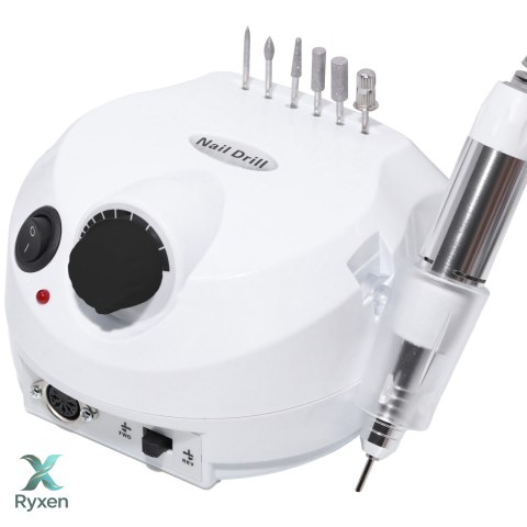 Frezarka do paznokci manicure pedicure żel hybryda 65w mocna+frezy zestaw - ur188 RTO