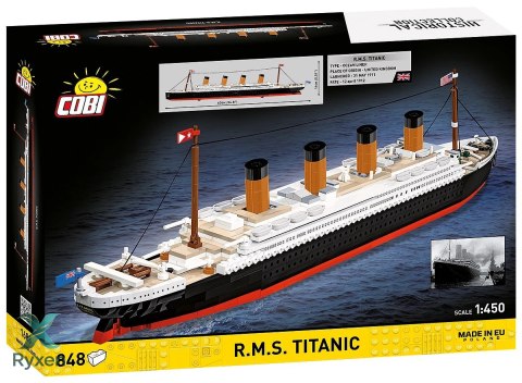 Klocki r.m.s. titanic 848 elementów COBI KLOCKI