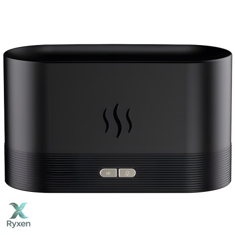 Nawilżacz powietrza kominek dyfuzor aromaterapia led lampka efekt ognia RTO