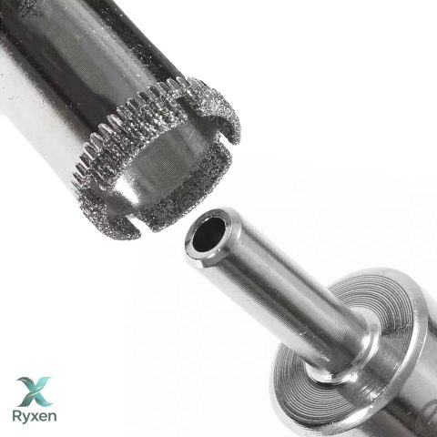 Otwornice diamentowe do szkła gresu płytek koronka zestaw 10 szt 6-68mm - or1072 RTO