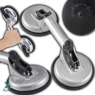 Przyssawka podwójna do szyb uchwyt do szkła glazury płytek aluminium pro or1256 RTO