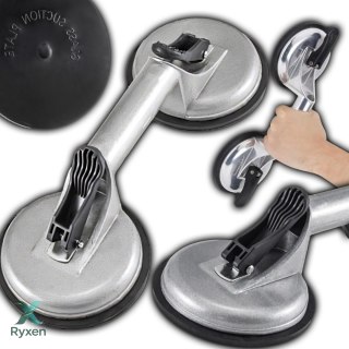 Przyssawka podwójna do szyb uchwyt do szkła glazury płytek aluminium pro or1256 RTO