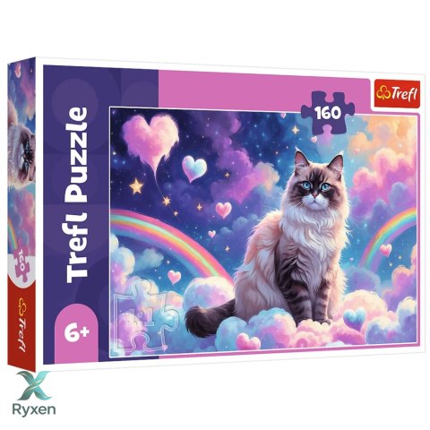 Puzzle - 160 - Domowy kotek - Trefl 13327 TREFL PUZZLE