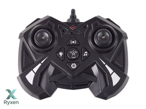 Samochód- Robot Transformacja R/C 1:10 Niebieski Sterowanie Gestami LEAN TOYS
