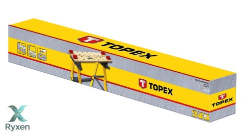 Stół warsztatowy 60 x 24 x 80 cm TOPEX