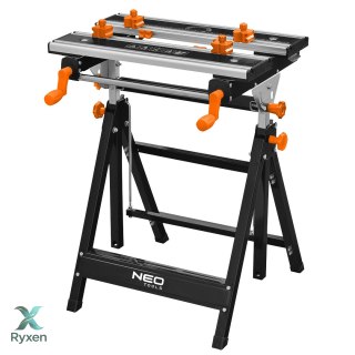 Stół warsztatowy regulowany, aluminiowy 60 x 58 x 77-107 cm NEO TOOLS