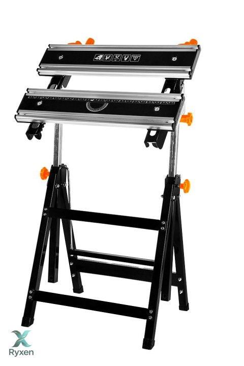 Stół warsztatowy regulowany, aluminiowy 60 x 58 x 77-107 cm NEO TOOLS