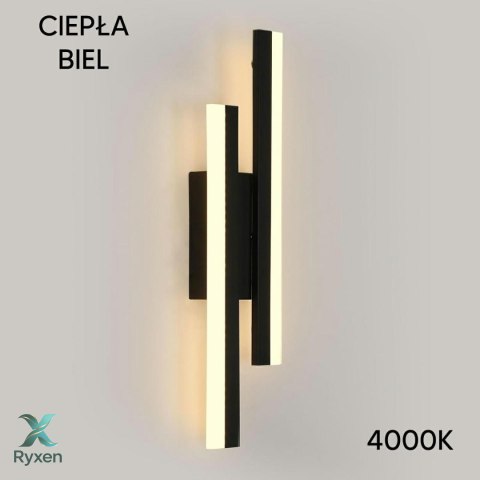 ZD142 Lampa scienna led 16w podwójna ciepły biały ATL