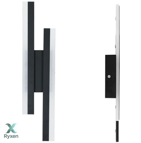 ZD142A Lampa scienna led 9w podójna zimny biały ATL