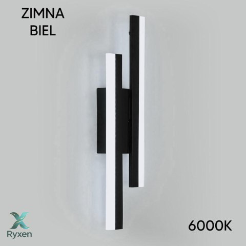 ZD142A Lampa scienna led 9w podójna zimny biały ATL