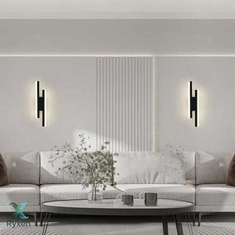 ZD142A Lampa scienna led 9w podójna zimny biały ATL