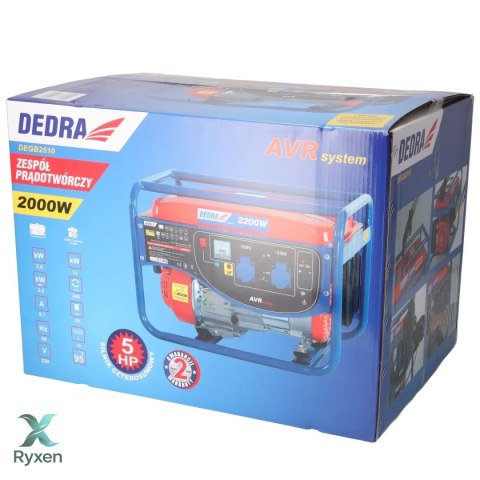 Agregat prądotwórczy 2,0kw Dedra