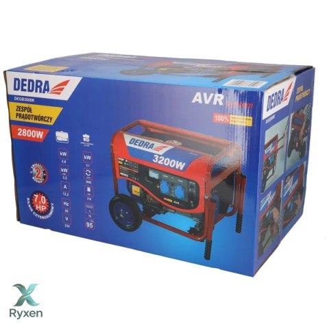Agregat prądotwórczy 2,8kw Dedra