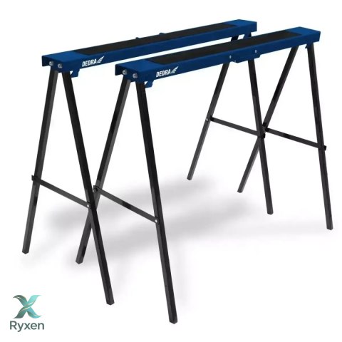Kobyłki metalowe 2szt , udźwig max 250kg/para Dedra