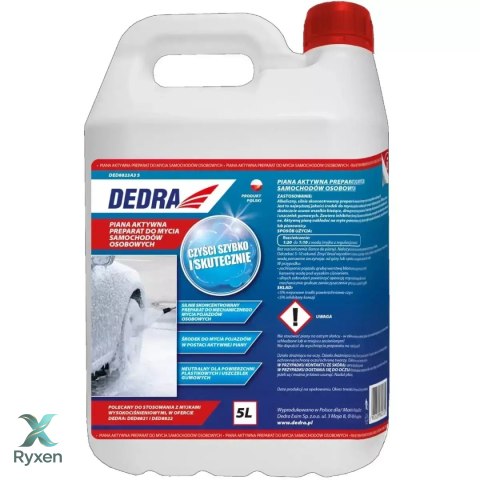 Piana aktywna 5l do sam. osobowych Dedra