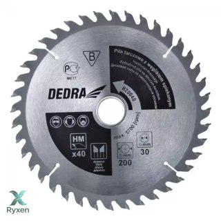 Piła tarczowa do drewna 36z śr.160x20 mm Dedra
