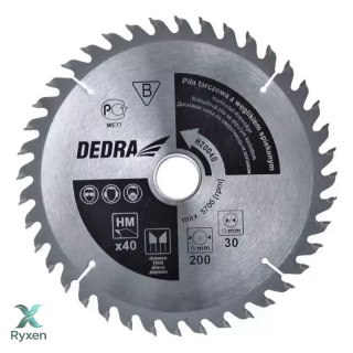Piła tarczowa do drewna 60z śr.350x30 mm Dedra
