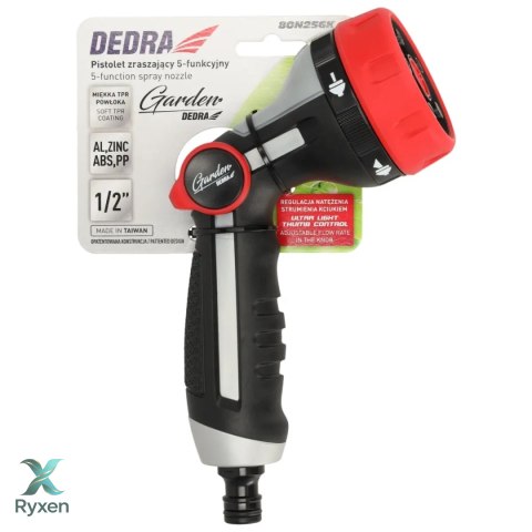 Pistolet zraszający 5-funkcyjny alumin. ultra light thumb Dedra