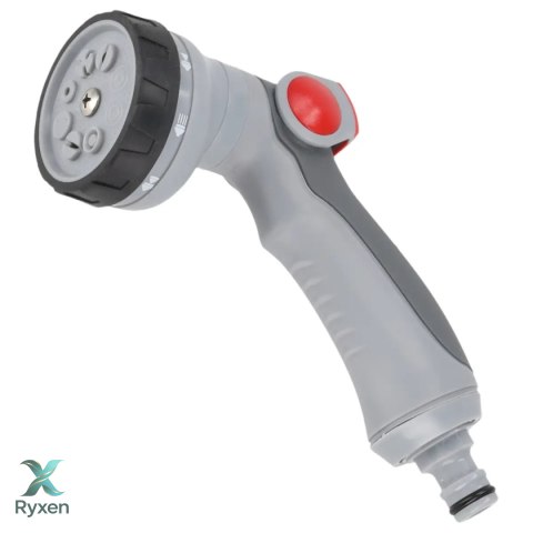 Pistolet zraszający 8-funkc.regul.kciukiem thumb control Dedra