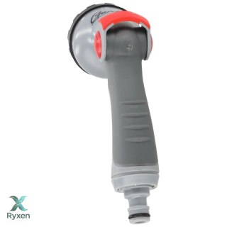 Pistolet zraszający 8-funkc.regul.kciukiem thumb control Dedra