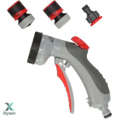 Pistolet zraszający 8-funkcyjny trigger control-zestaw 4cz. Dedra