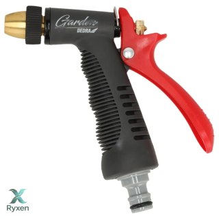 Pistolet zraszający prosty reg.dysza mosięż trigger control Dedra