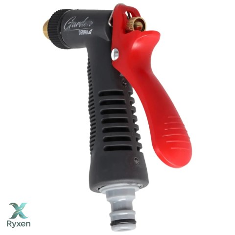 Pistolet zraszający prosty reg.dysza mosięż trigger control Dedra