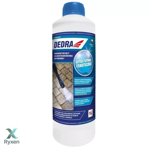 Preparat myjący 1l do kostki brukowej betonowej Dedra