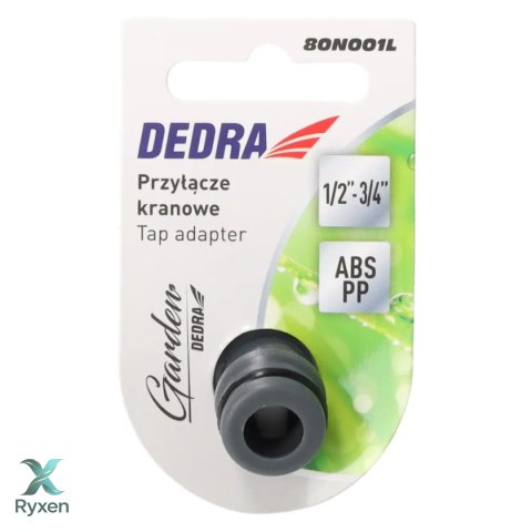 Przyłącze kranowe 1/2"-3/4", pudełko 40 szt Dedra