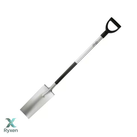 Szpadel drenarski, trzonek metalowy 127cm Dedra