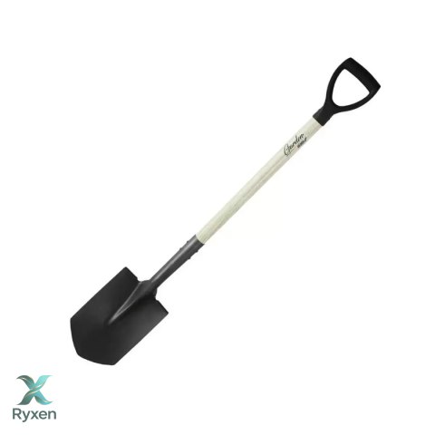Szpadel ostry trzonek drewniany, uchwyt d tworzywo 120cm Dedra