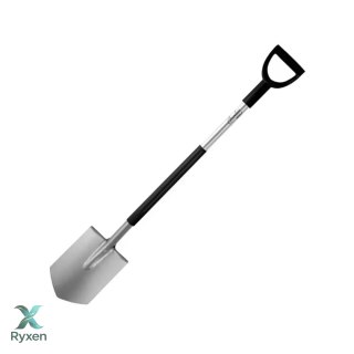 Szpadel ostry trzonek metalowy uchwyt d tworzywo 122cm Dedra