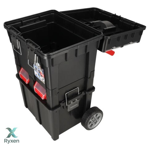Warsztat na kółkach z 4 ergoboxami Dedra